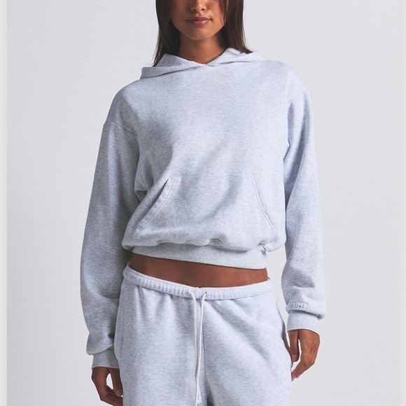 SKIMS Tops - NWT Skims Cotton Fleece Classic Hoodie Sweatshirt